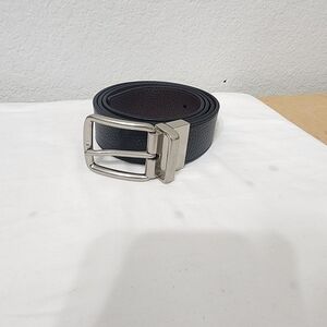 Coach Black Leather Belt